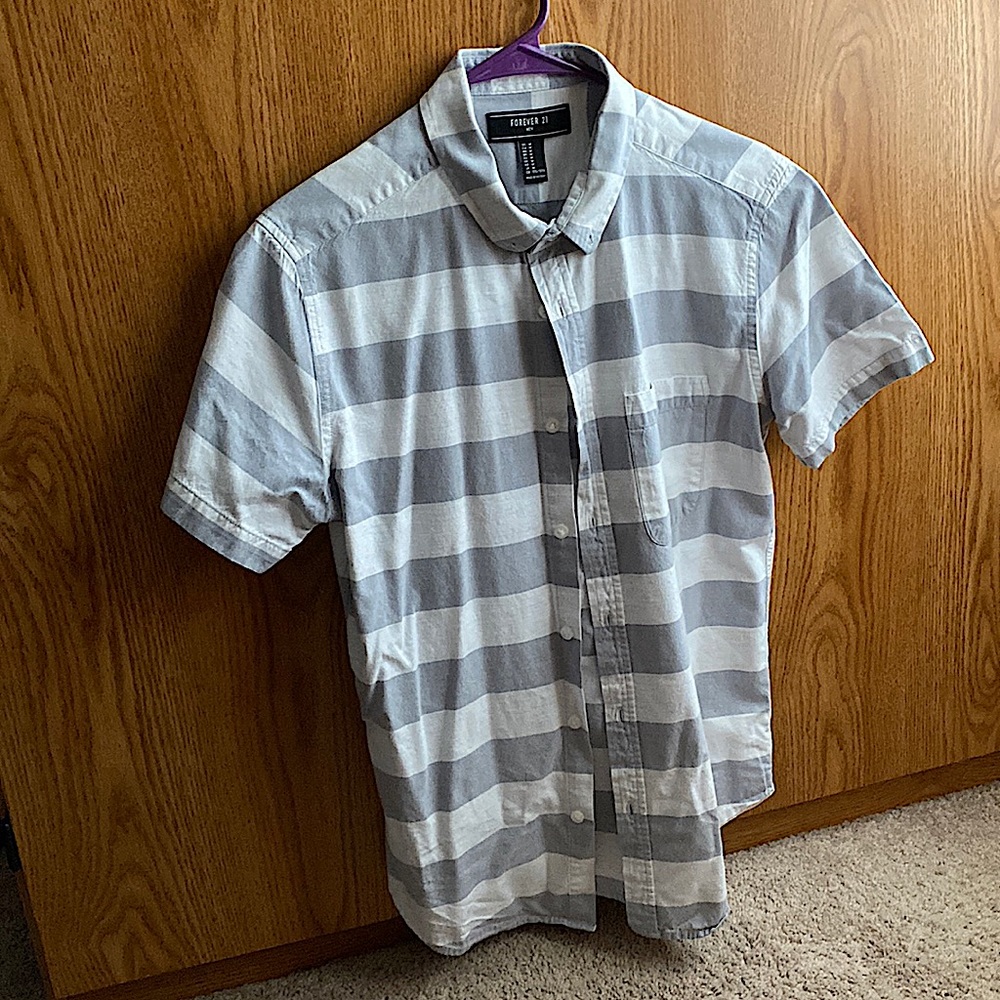 Forever 21 short sleeve flannel